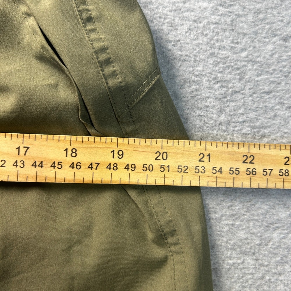 Old Navy Athletic Hiking Pants StretchTech Womens Large Olive Green Cropped - Picture 10 of 11